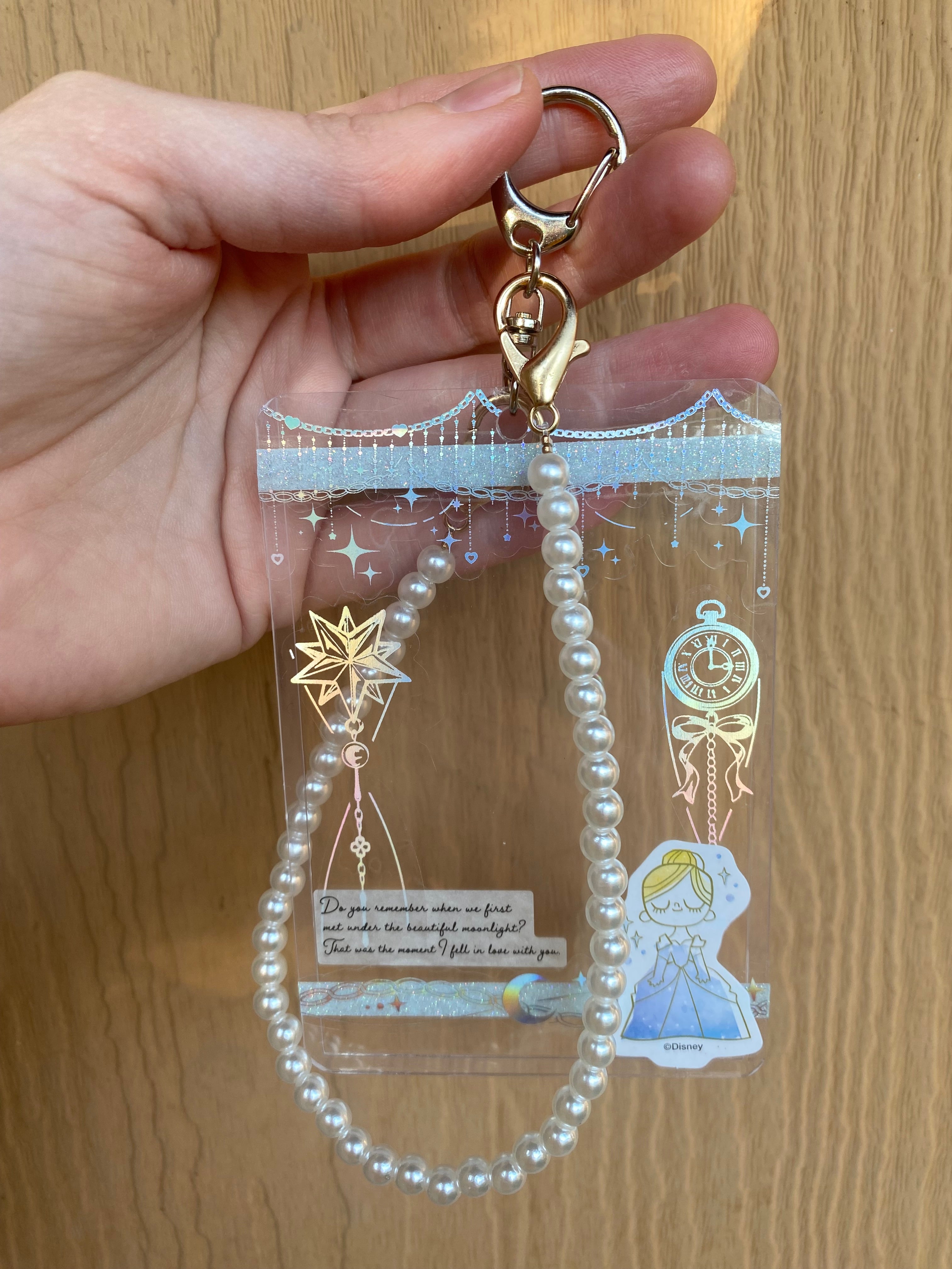Cinderella Photocard Keychain