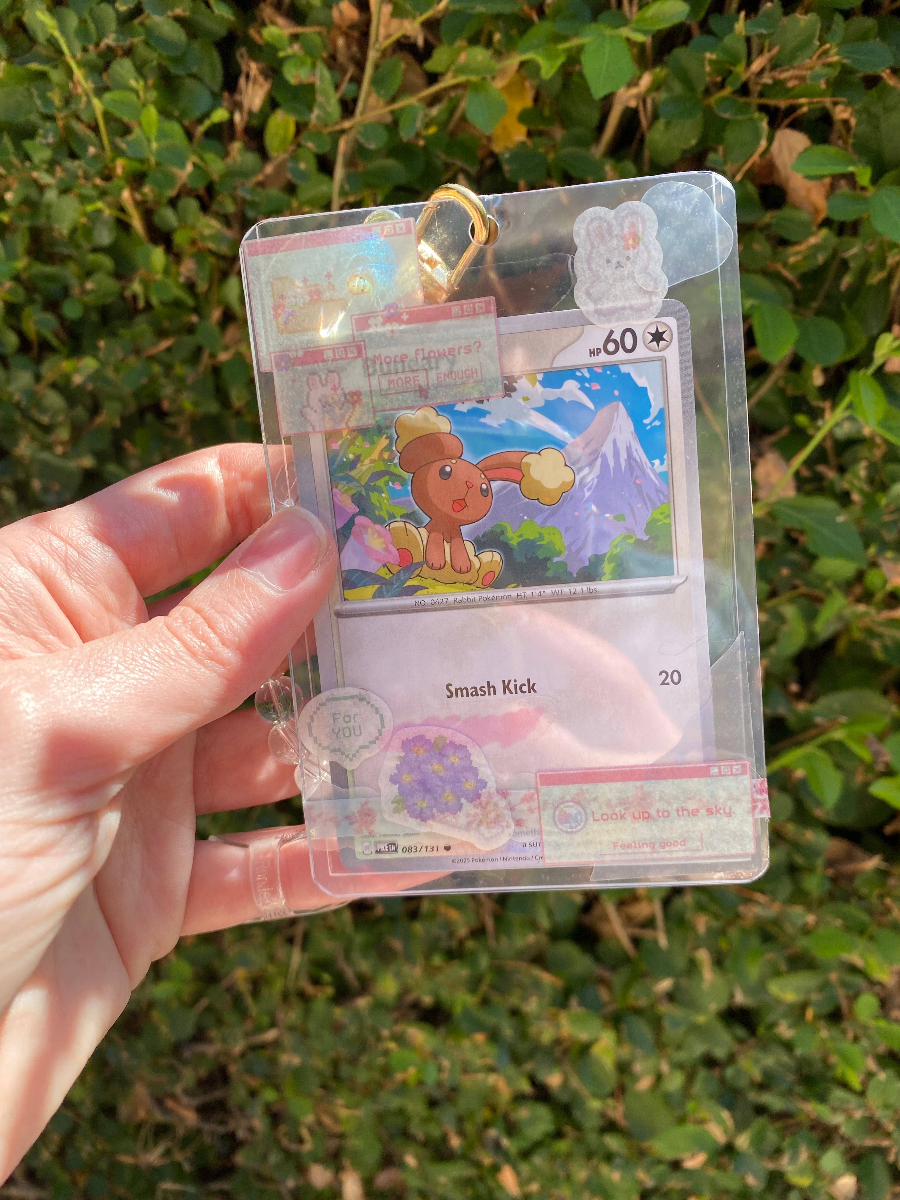 Cottagecore Photocard Keychain