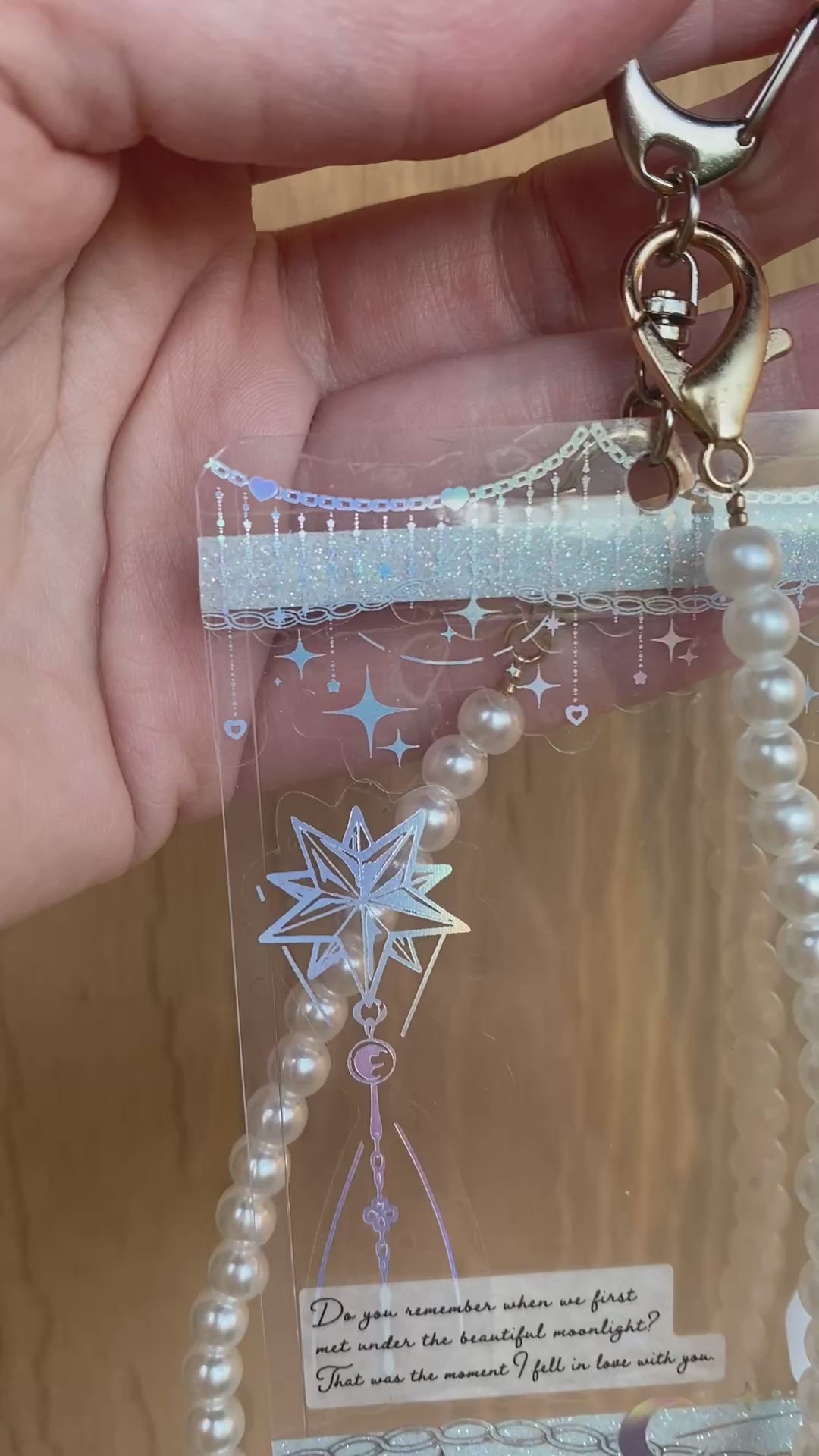 Cinderella Photocard Keychain
